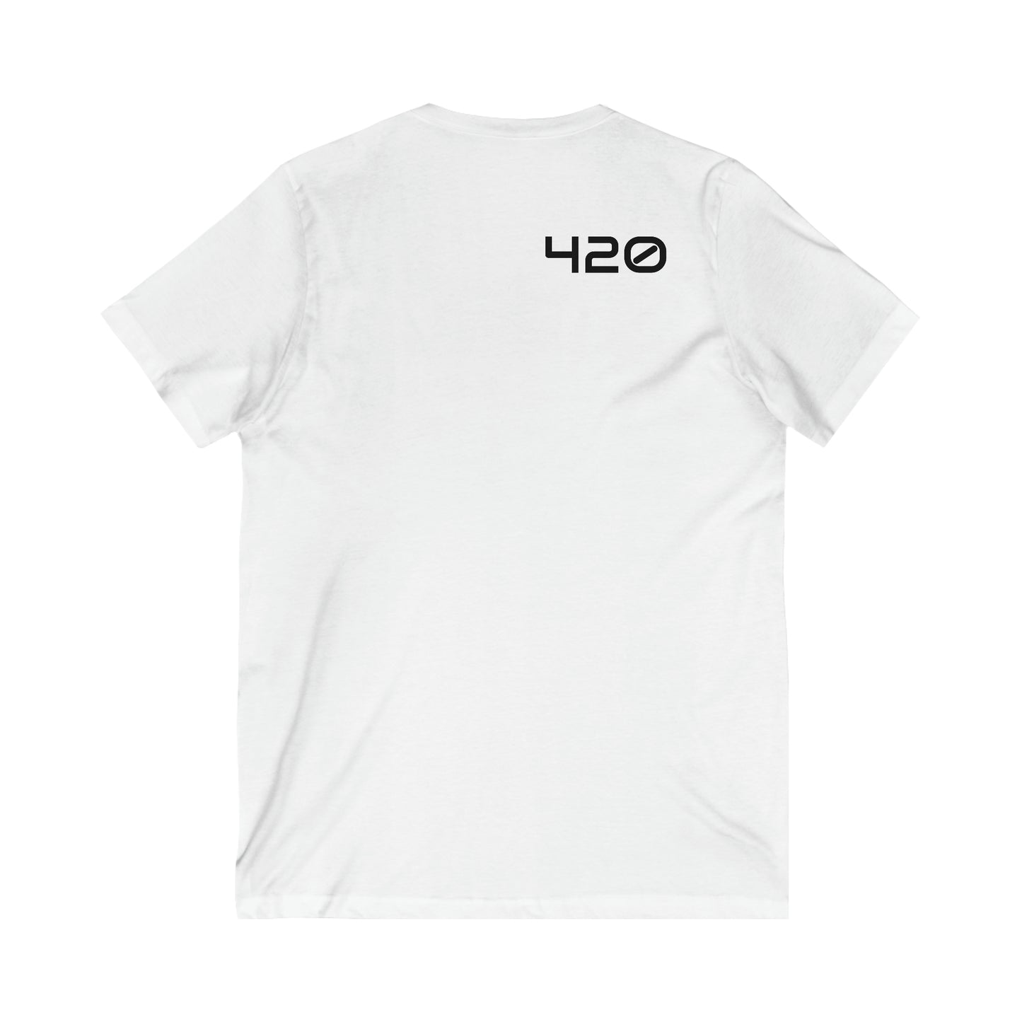 Unisex Jersey Short Sleeve V-Neck Tee