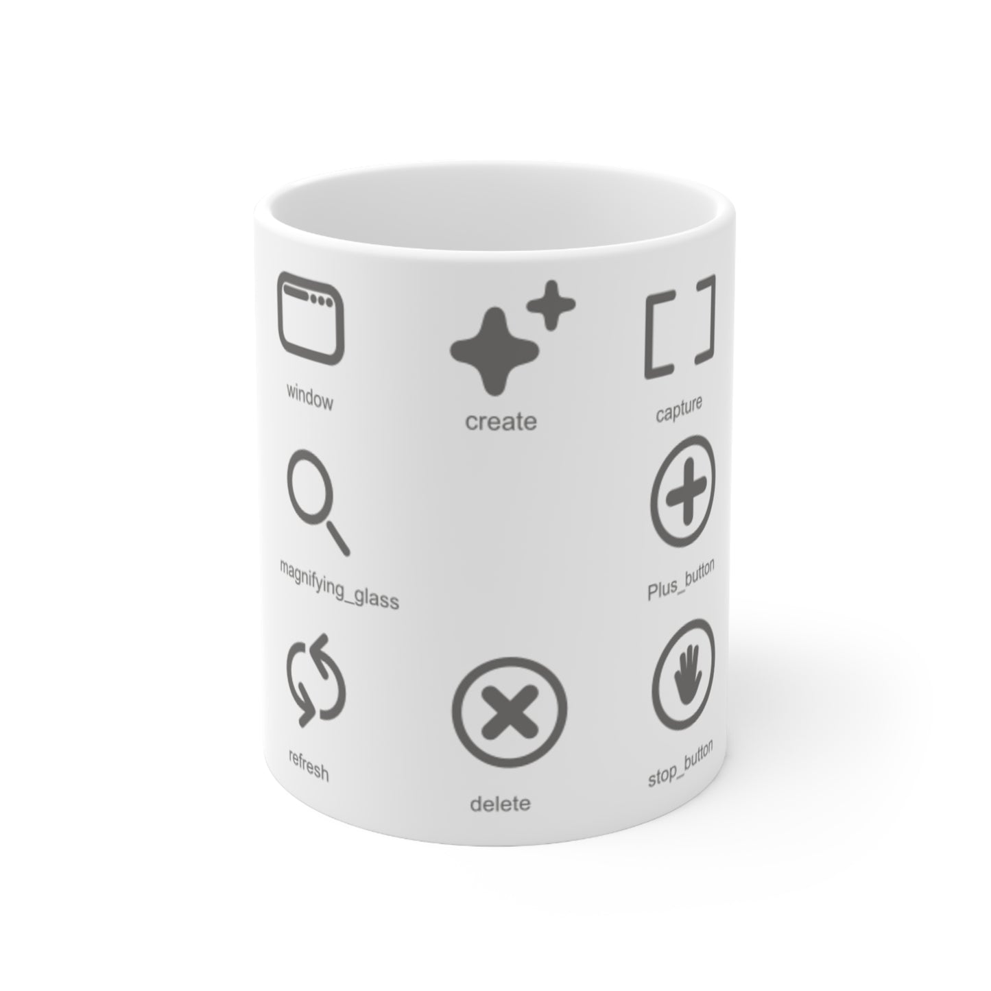 Ceramic Coffee Cups, 11oz, 15oz