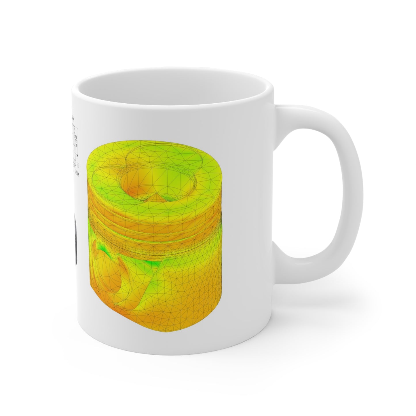 Ceramic Coffee Cups, 11oz, 15oz