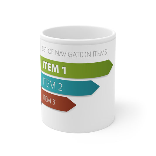 Ceramic Coffee Cups, 11oz, 15oz
