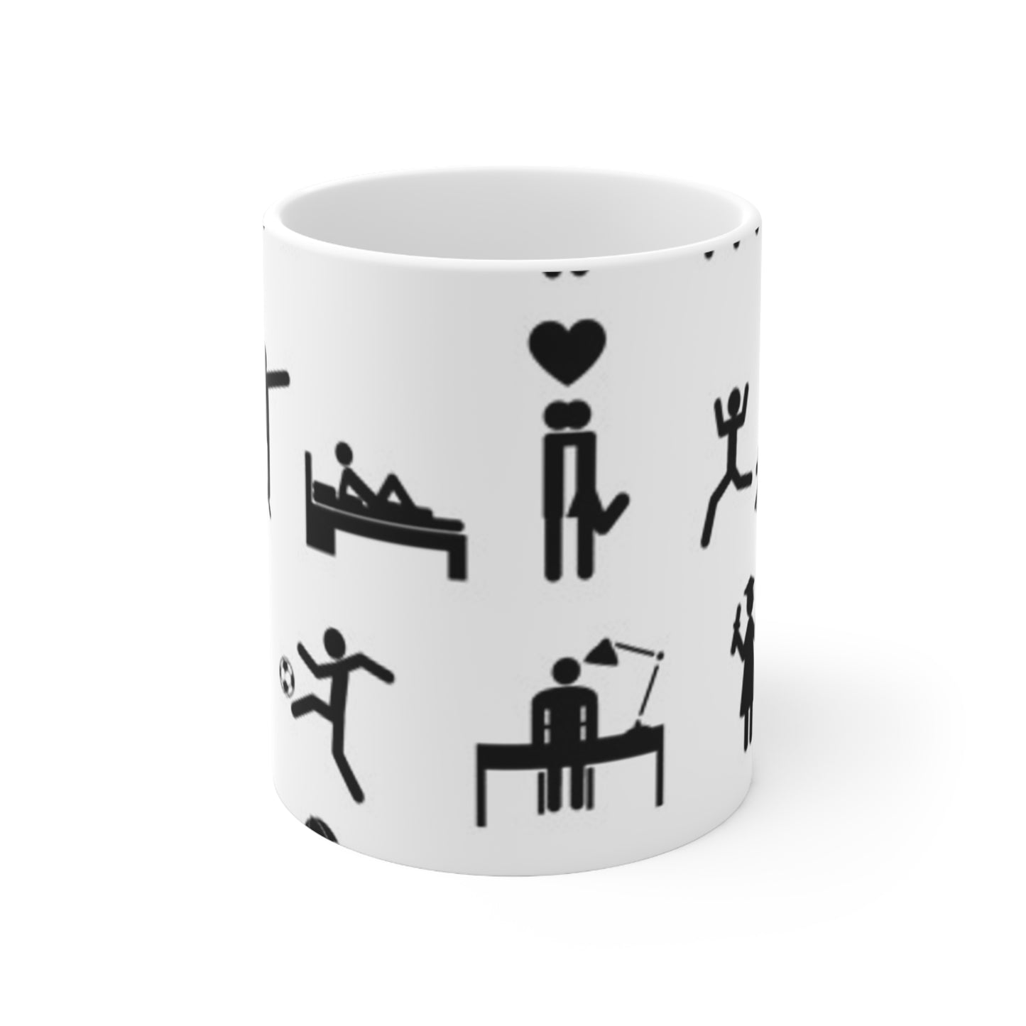 Ceramic Coffee Cups, 11oz, 15oz