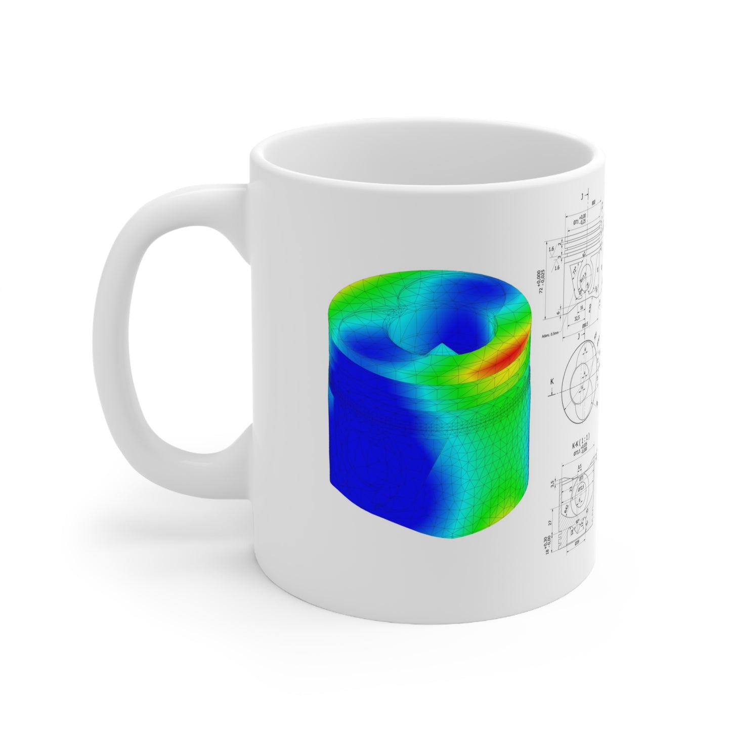 Ceramic Coffee Cups, 11oz, 15oz