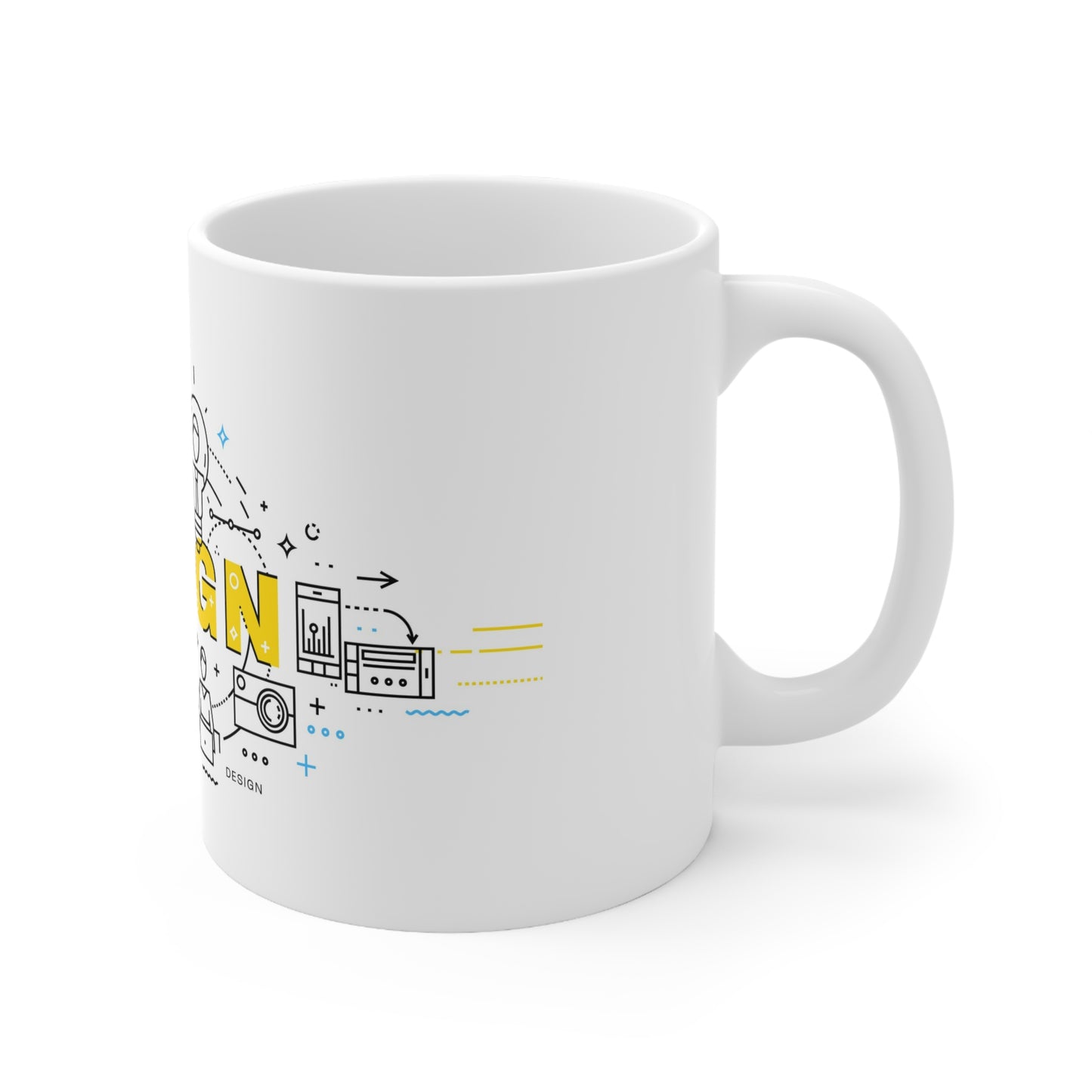 Ceramic Coffee Cups, 11oz, 15oz